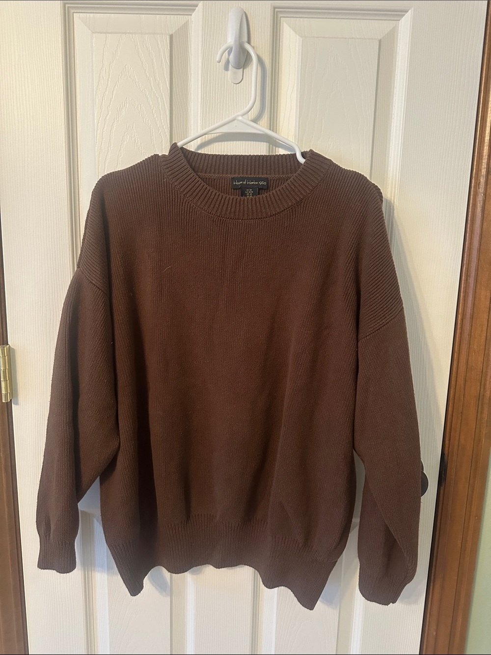 House of Harlow 1960 Brown Crewneck Sweater